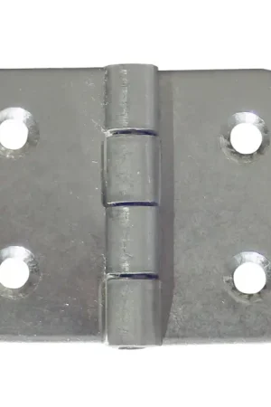 Cerniera in Acciaio Inox 75x40 spessore 1,5 mm Popolare