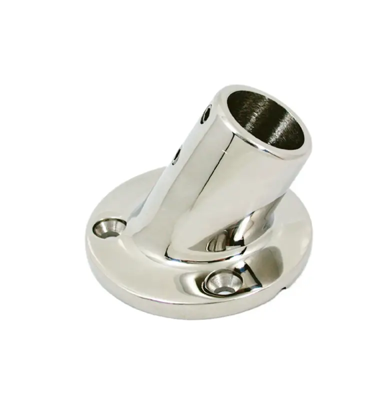 Base inox tonda 60° Ø mm.22 Offerta Speciale