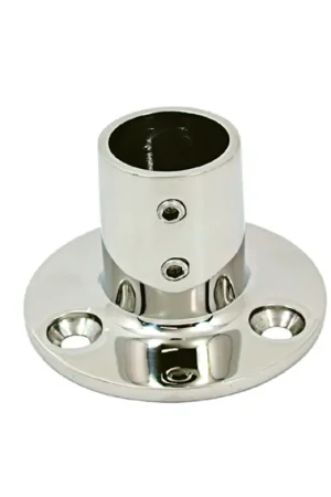 Base inox tonda 90° Ø mm.22 Super Prezzo
