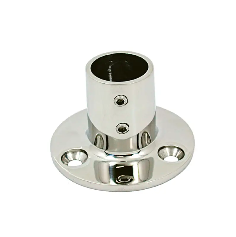 Base inox tonda 90° Ø mm.22 Super Prezzo