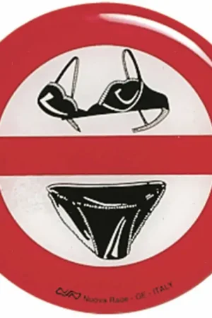 Scelto Dai Clienti Tabella adesiva divieto bikini ril