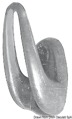 Appendiabiti nylon 55x24 mm Consegna Rapida
