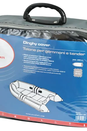 Di Tendenza Telone per Gommoni cm 240/300 grigio 300D