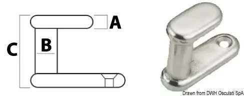 Prezzo Conveniente Appendino in acciaio inox