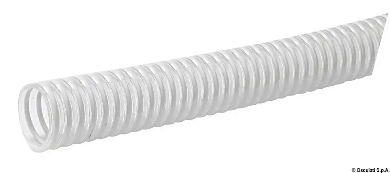 Tubo con spirale in PVC bianco 32 mm Esclusivo