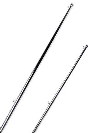 Sconto Portabandiera in Acciaio Inox con Innesto a Scatto 610 mm