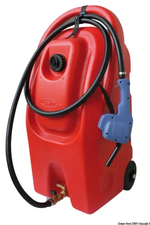 Promo Stagionale Tanica per Benzina con Ruote 59 lt Omologato UN