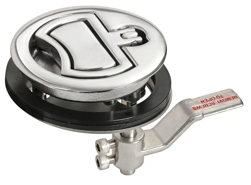 Alzapagliolo in Acciaio Inox senza Serratura Ø 90 mm Direttamente Dal Produttore