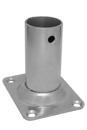 Base inox rett. 90° Ø mm.22 Ultime Pezzi