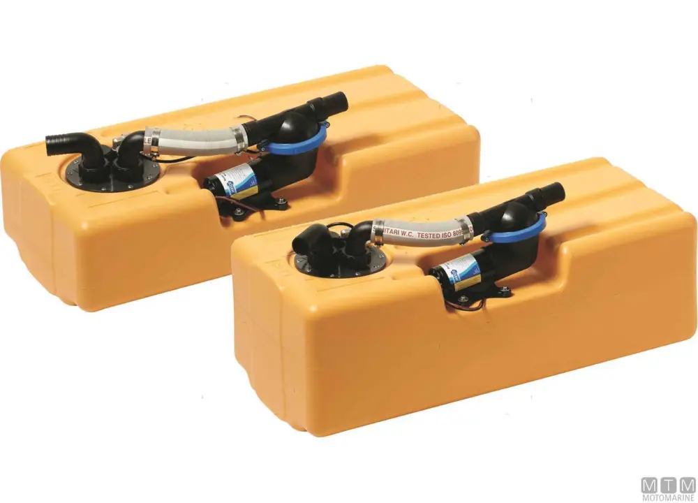 Spedito Oggi Serbatoio waste jabsco 48lt flat