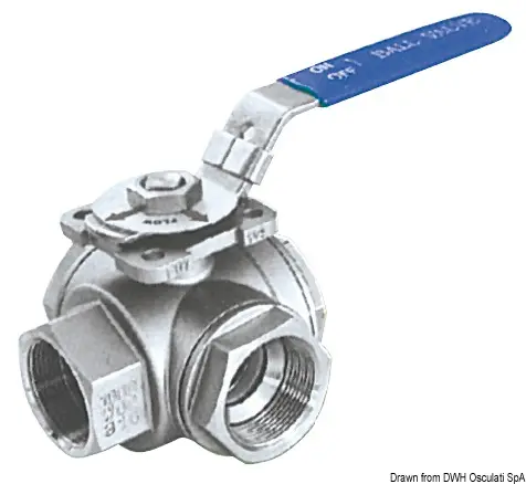 Valvola a sfera deviatrice 3/8" Scelto Dai Clienti