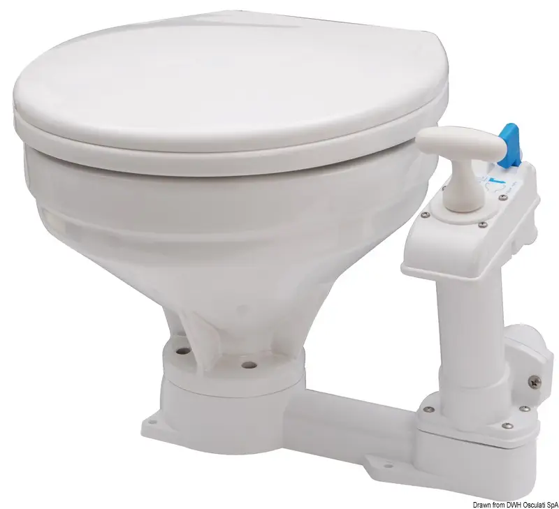 WC manuale tazza grande Professionale