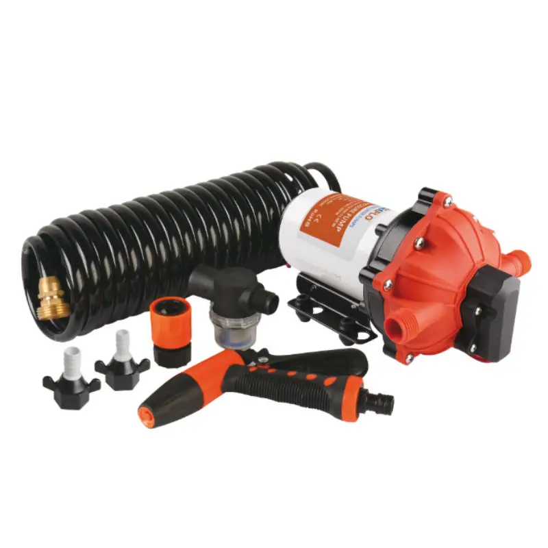 Pompa Lavaggio con Kit Accessori 12 V Prezzo Basso