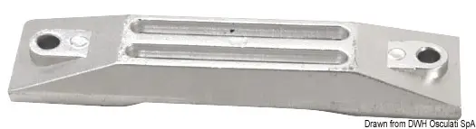Anodo alluminio a piastra per 35/50 HP Spedito Oggi