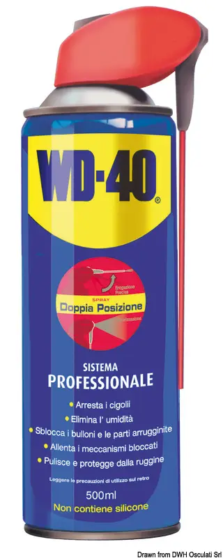 Reso Gratuito Lubrificante multiuso WD-40 Professional 500ml