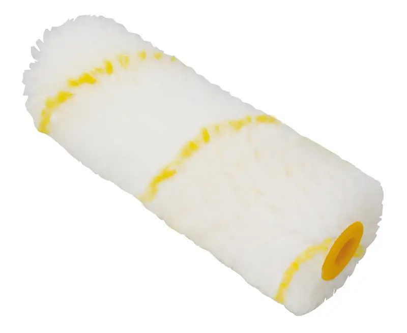 Rollino 10 cm pelo lungo in nylon (confezione 10 pz) Popolare
