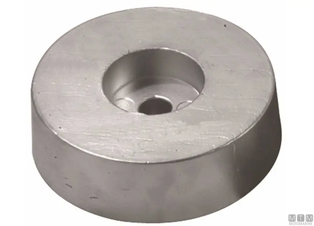 Anodo flangia tonda thick d100mm zn Offerta
