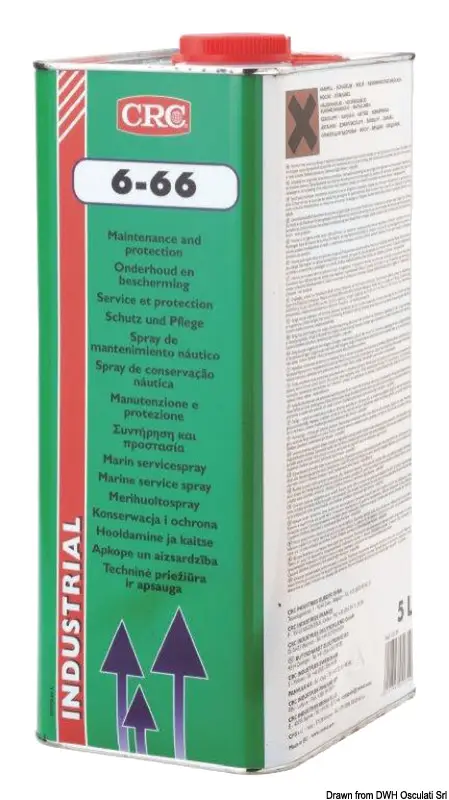 Antiossidante CRC 6-66 5 l Prezzo Di Fabbrica
