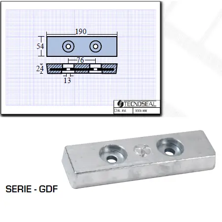 Spedizione Espresso Piastra Scafo Serie GDF