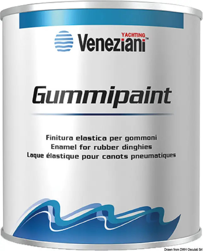 Vernice elastica Gummipaint nera 0,5 l Scelto Dai Clienti