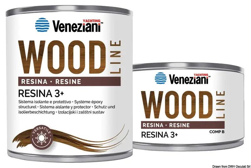 Offerta Lampo Resina 3+ Wood Line 0,75 l