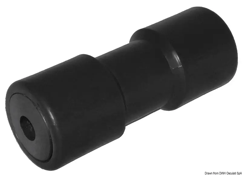 Must-Have Rullo centrale nero 200 mm Ø foro 17 mm