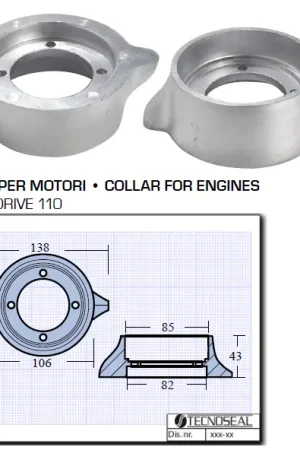 Collare per Motore Serie S.Drive 110 Pagamento Sicuro