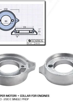 Scelto Dai Clienti Collare per Motore Serie 280 290 Single Prop