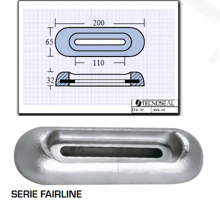 Piastra Scafo Serie Fairline Di Tendenza