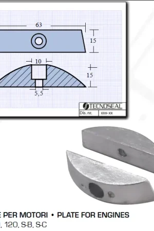 Piastrini per Motori Serie 110 120 S-B S-C Offerta