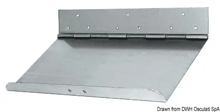 Non Perdere Coppia lame flap inox 40 x 23 cm