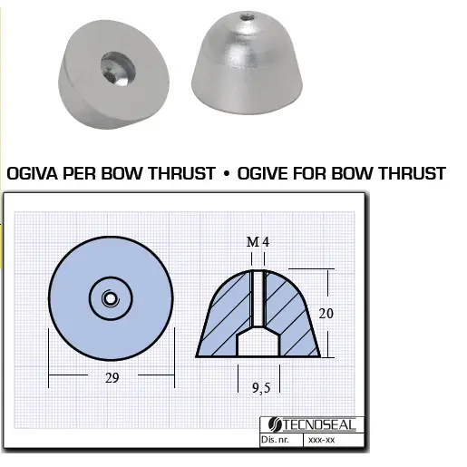 Ogiva per Bow Thrust Quantità Limitata