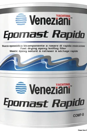 Di Tendenza Stucco bicomp. Epomast Rapido grigio chiaro 0,50 l