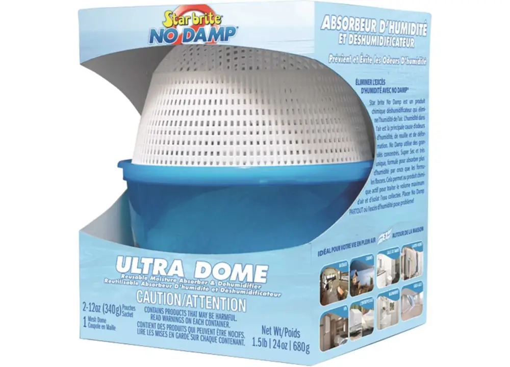 Popolare Deumidificatore Star Brite No Damp con Ricarica 680G