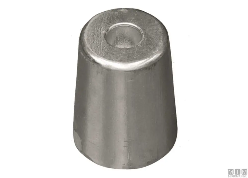Popolare Anodo ogiva ferr d40mm zn