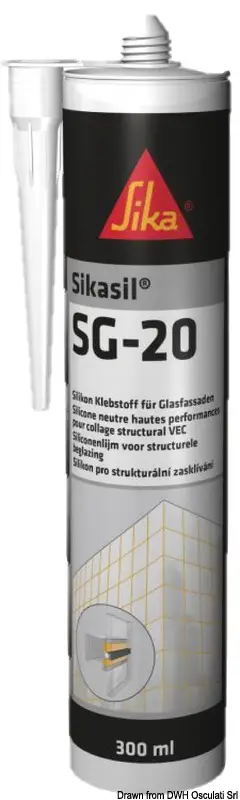 Ultima Occasione Adesivo siliconico SIKASIL SG-20 300 ml