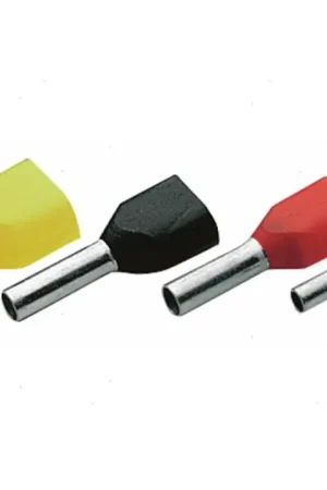 Tubetto term preiso twin 2x1mm2 100pz Esclusivo
