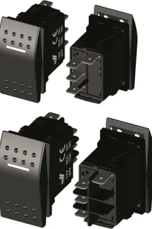 Interruttore (on)-off-on white led Offerta Limitata
