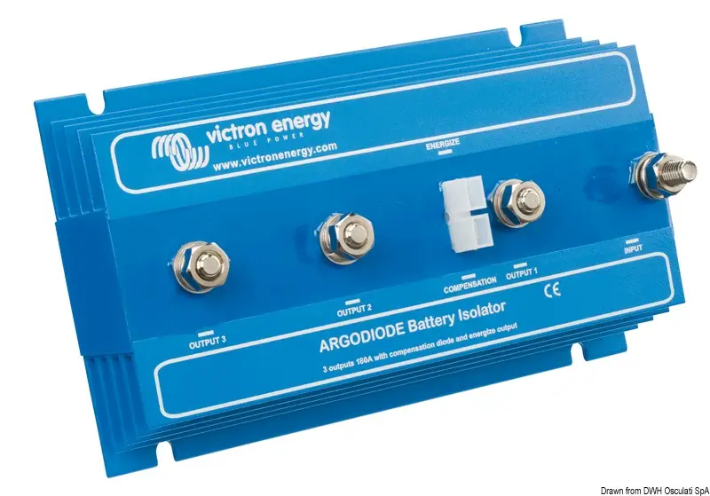 Solo Oggi Ripartitore di Carica Argodiode 3 Batterie 100 A