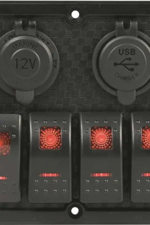 Spedizione Espresso Pannello da4p+usb+presa