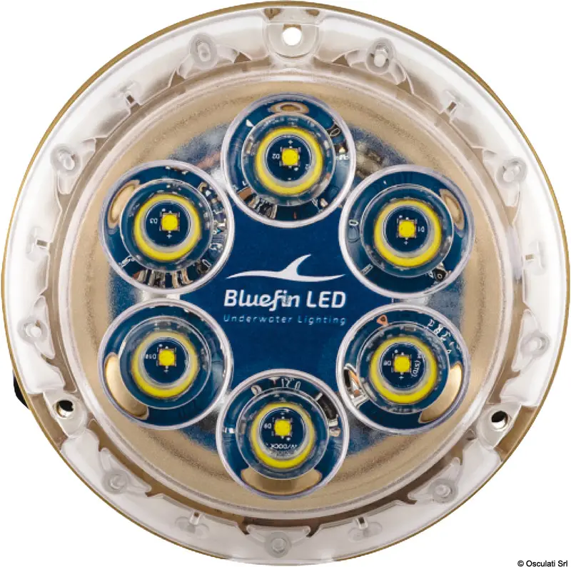 Sconto PIRANHA P6 NITRO LED bianco e blu 12V