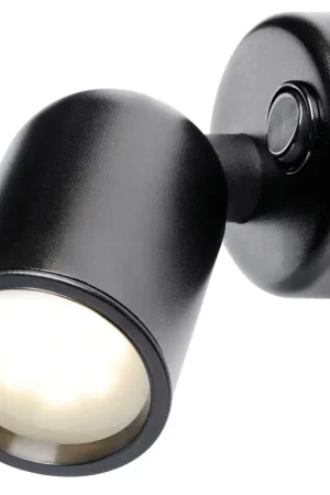 Faretto ABS nero LED Esclusivo