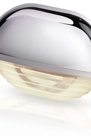 Luce Cortesia Bianca Calda in Plastica Cromata Spedizione Espresso