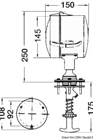 Prezzo Scontato Faro comando interno 12 V