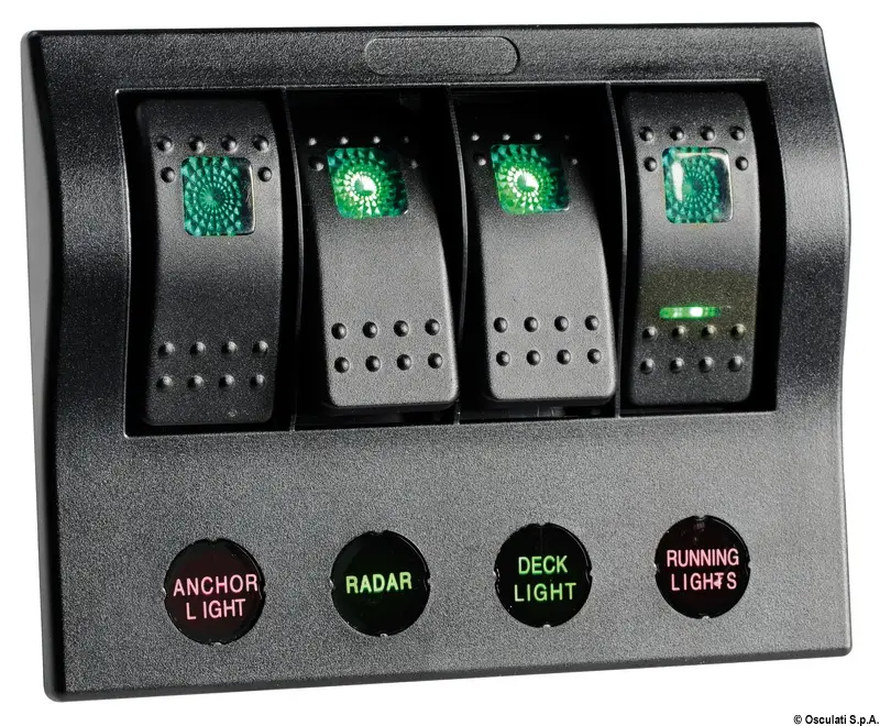 Occasione Pannello elettrico PCP Compact 4 interruttori