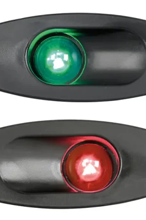 Popolare Fanale ABS ad incasso rosso/nero