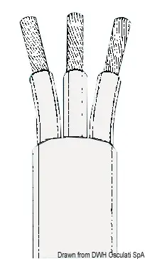 A Buon Prezzo Cavo tripolare grigio 4 mm²