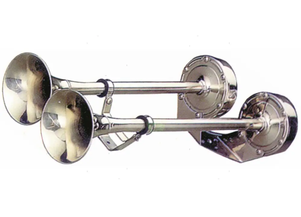 Esclusivo Tromba doppia aa 12v inox
