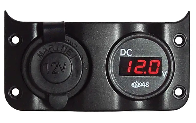 Offerta Voltometro 3/30 V + presa corrente