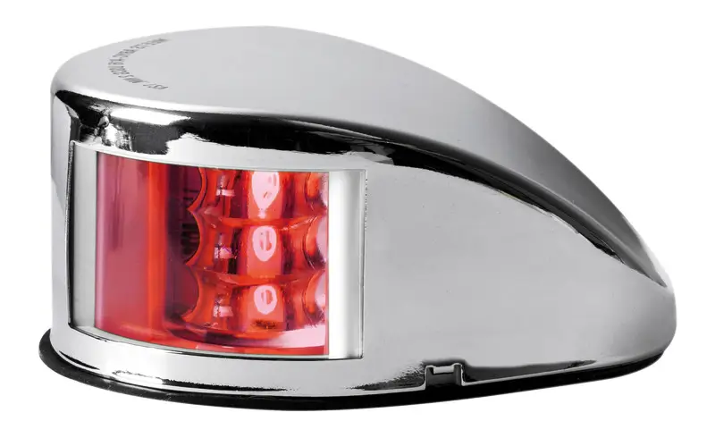 Spedito Oggi Fanale di via Mouse Deck rosso corpo inox